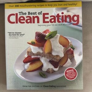Clean Eating The Best of Clean Eating Cookbook - White